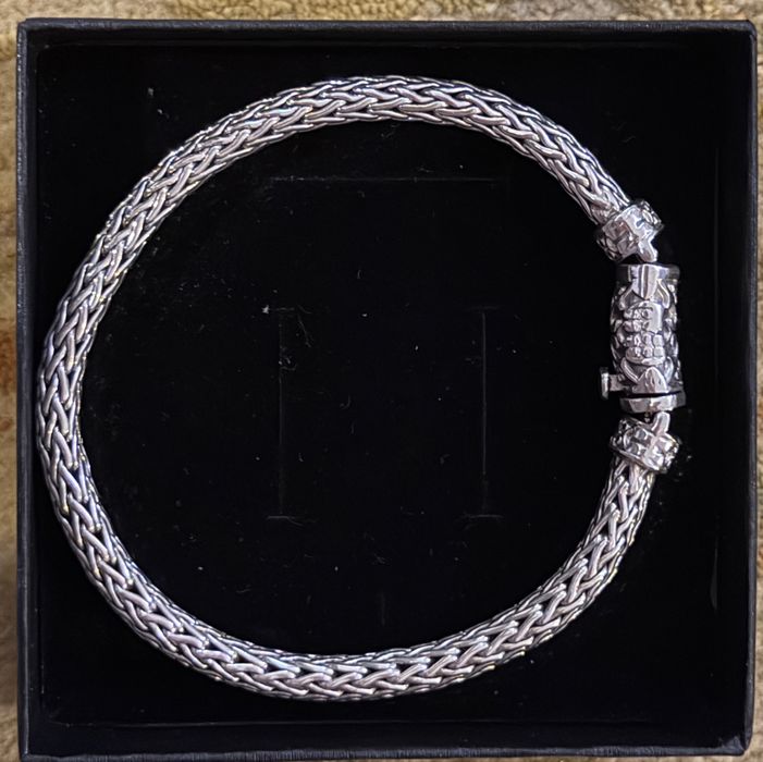 Bratara de argint pentru barbati