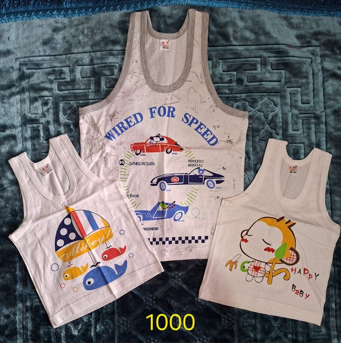 Детские майки для девочек и мальчиков