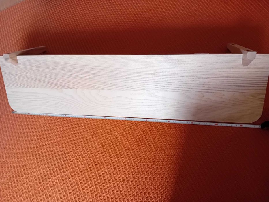 Polite IKEA Lisabo - furnir frasin - 2 bucati