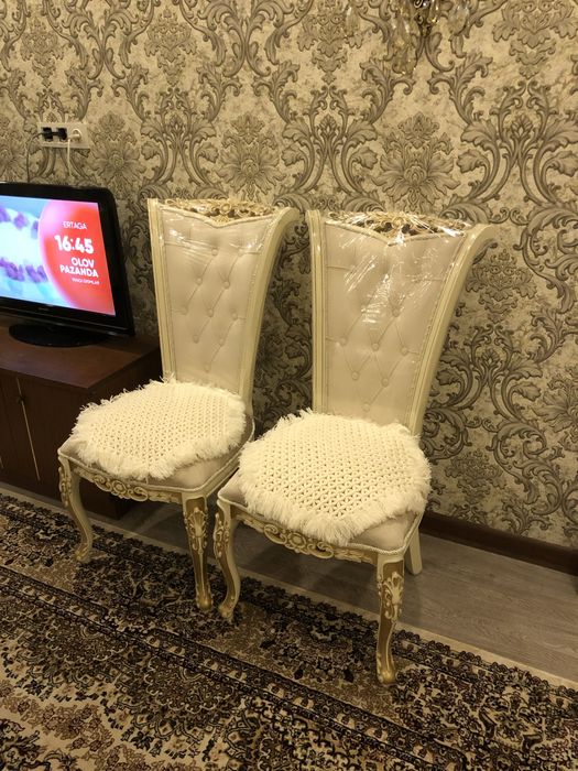 Стол стул на 12 персон орех