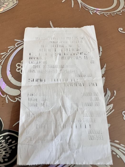 Rochie de Mireasa de prințese purtată o singura data data