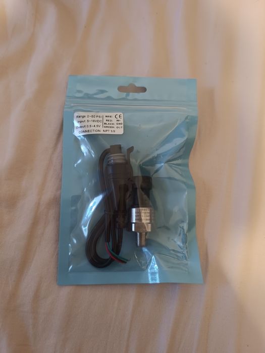 Senzor de presiune 60 PSI (Filet NPT 1/8) - Nou, Sigilat