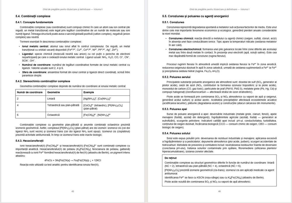 Titularizare si Definitivat – Chimie si Chimie Industriala Specializari: Chimie (cod 010) Profesori (cod 011) Maistri instructori (cod 012)