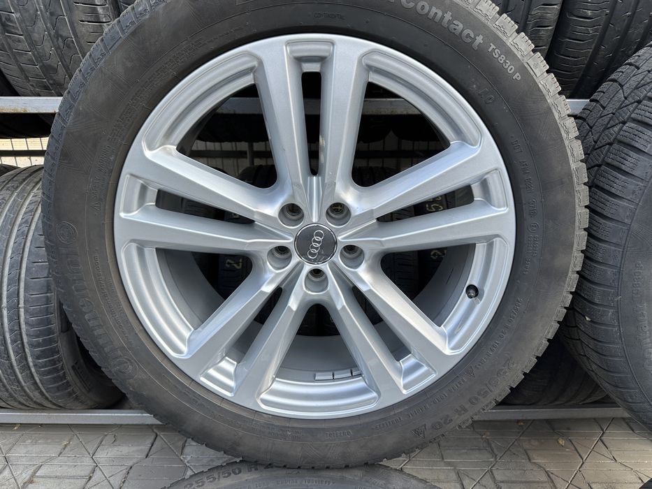 jante originale audi s-line r20 q7 sq7 q8 echipate iarna ca si noi