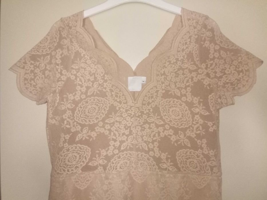 Rochie, eleganta pt ocazii/birou/petreceri, transparenta, mar.S/M(38).