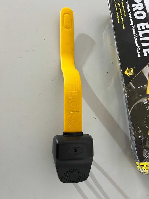Stoplock Pro Elite – Antifurt volan auto, negru/galben