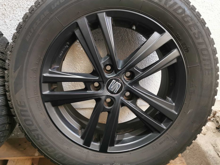 Jante Originale Seat Ateca R 16 cu anvelope de iarna