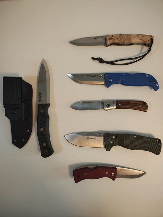 Bricege/ cuțite camping/edc Spyderco, Helle, Coldsteal, Qsp