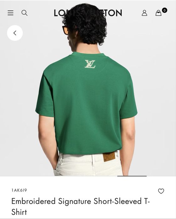 Loui$ Vuitton тениски бродерия ДВА цвята