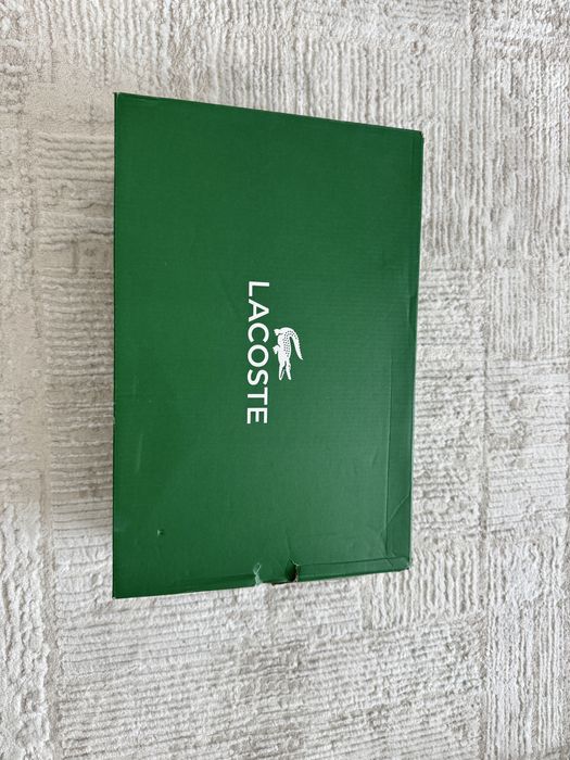 Кроссовки лакосте 44 размер,оригинал