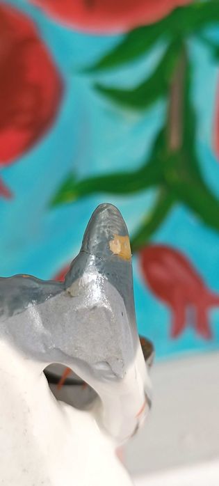 Статуэтка фарфоровая редкая Емеля и щука, по щучьему веленью СССР