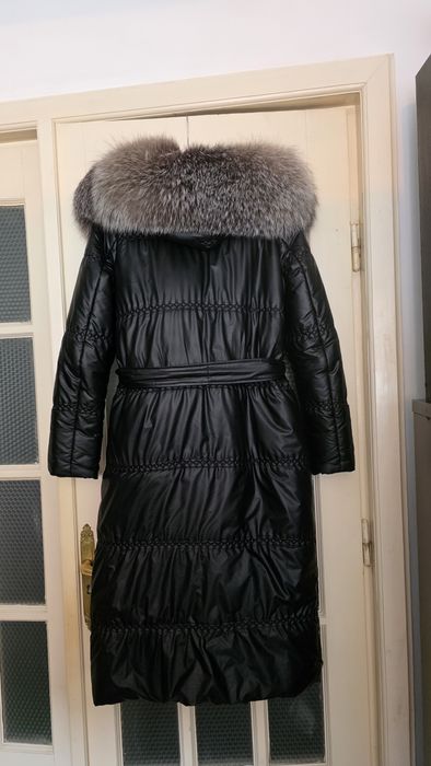 Haina de fas cu blana de vulpe