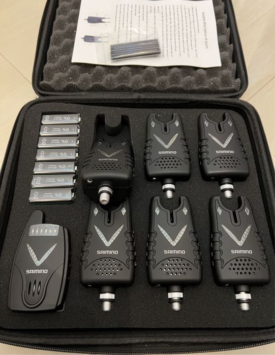 Set de avertizoare senzori pescuit SAIMINO 6 + 1 TLI34