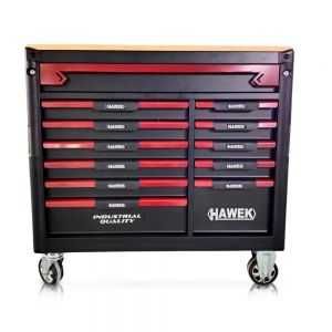 Количка с инструменти с инструменти с 12 чекмеджета HAWEK