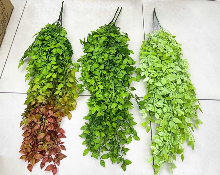 Висячая искусственная зелень для декора