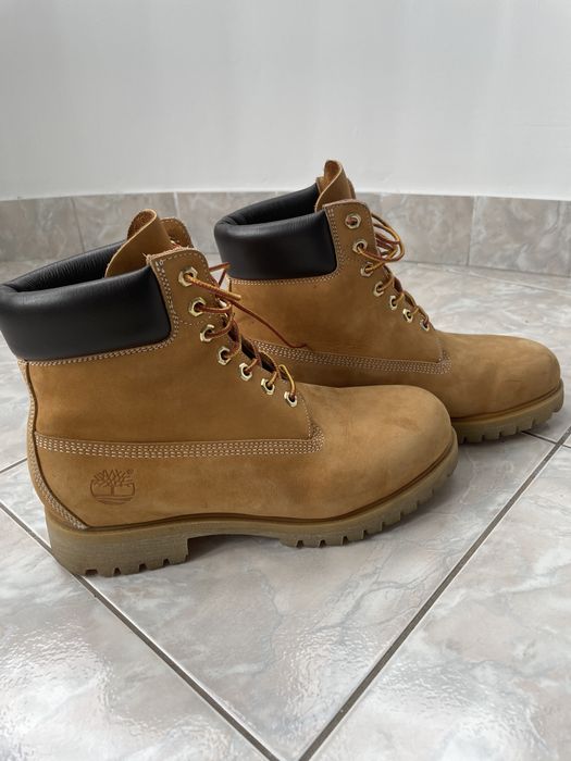 Ghete Timberland 6-Inch Premium 10061 Originale Piele Mărimea 42 (8.5 W)