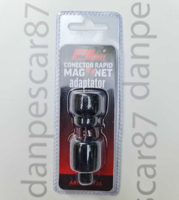 SET 4 CONECTORI MONTARE RAPIDA Magnetica Black edition