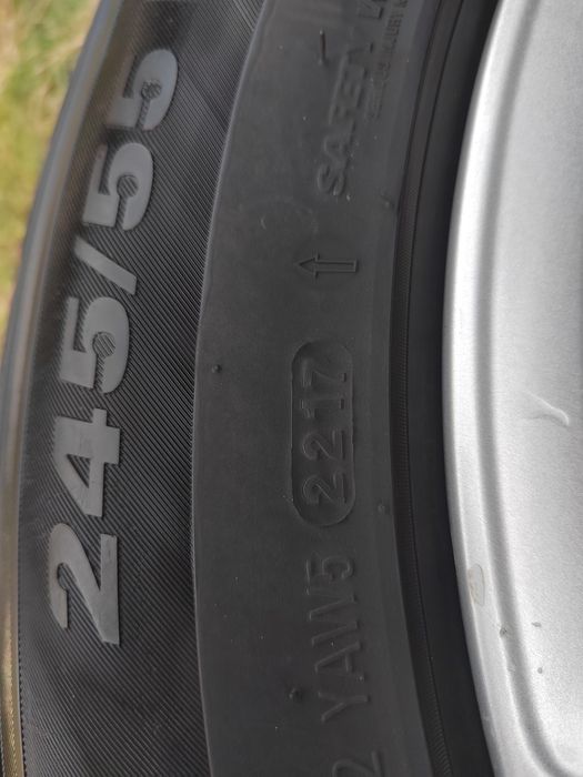 Оругинални Джанти 5х120 с гуми за БМВ  245/55/17