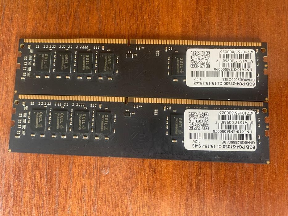 Оперативная память ddr4 2×8gb