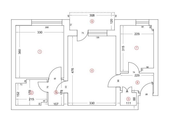 Apartament 2 camere, bloc cărămidă, Calea București-Institut, sud, acoperiș nou