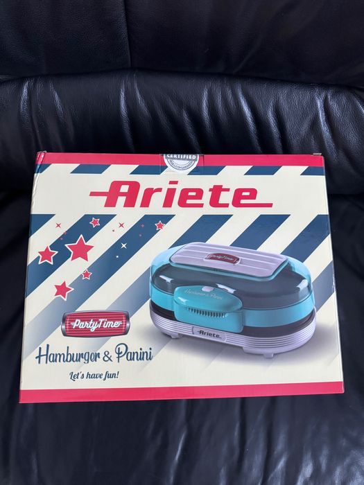 Aparat pentru burgeri si sandwich Ariete Party Time