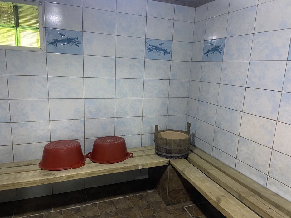 Семейная баня на дровах