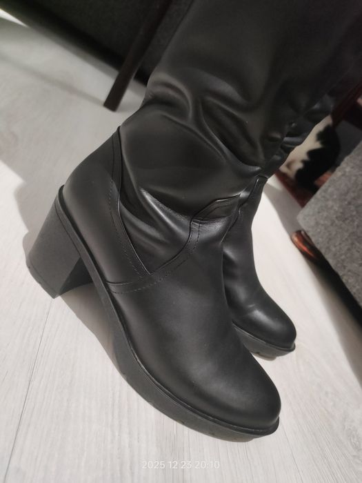 Оригинальные Pierre Cardin высокие сапоги