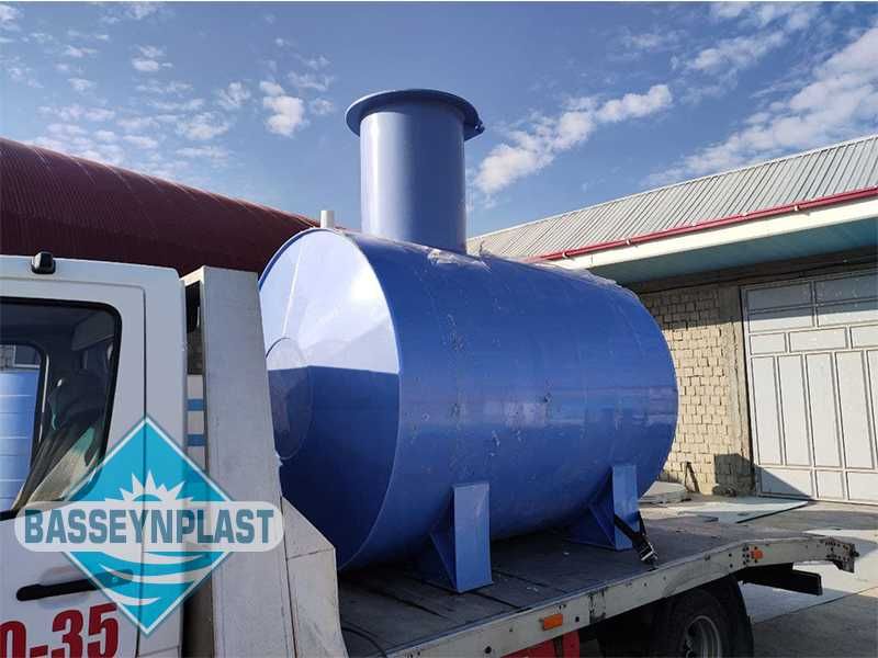 Эко ёмкость для воды 6м3, тонн горизонтальная