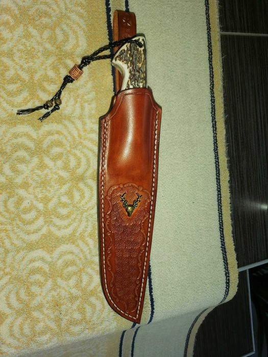 Нож от n690 стомана закален на 60hrc.