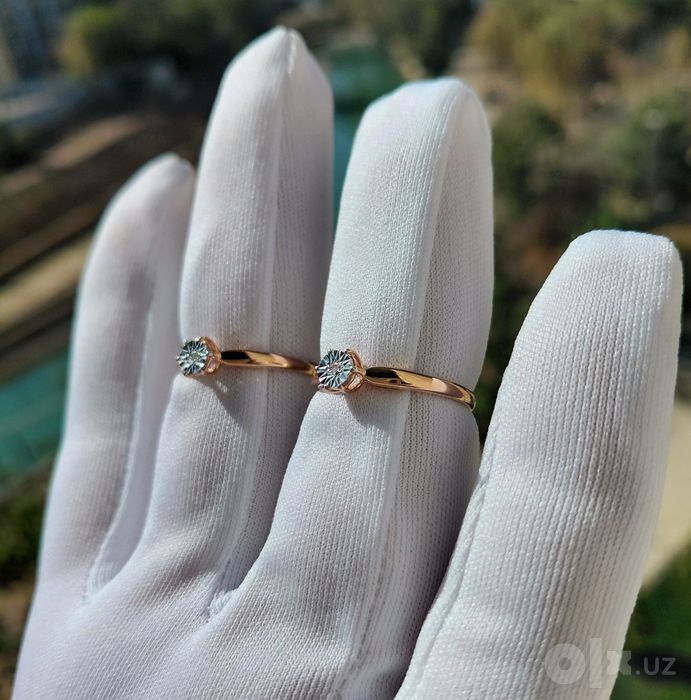 Кольца Серебро 925. Бриллианты.