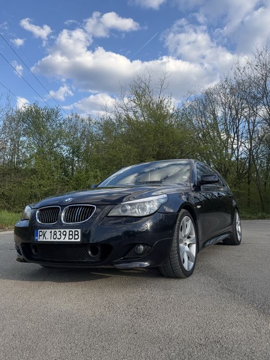 BMW E61 535d РЪЧКА,САМО НА ЗАДНО!!!