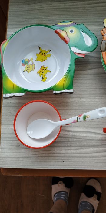 Набор детской посуды для кормления