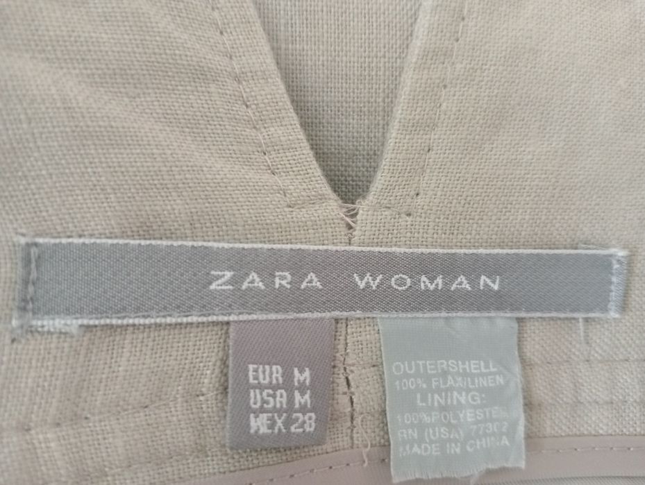 Ленени поли Zara и панталон Monki