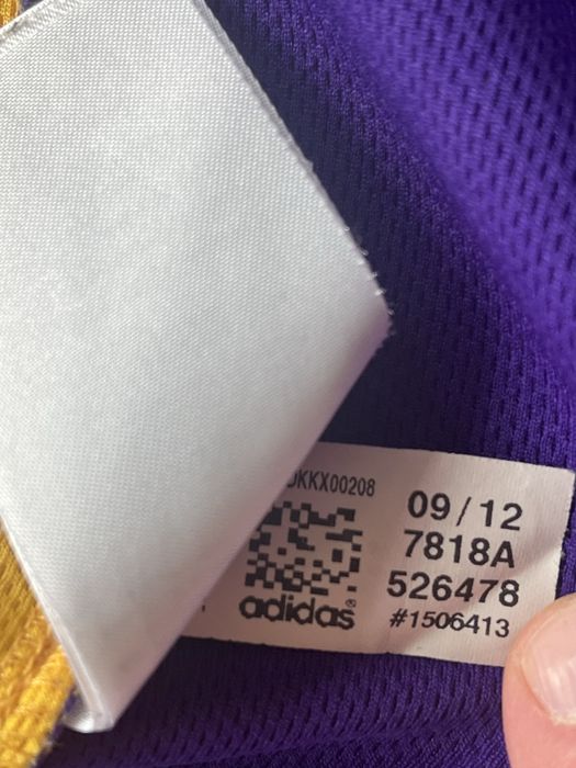 ADIDAS NBA LA Lakers # Kobe Bryant - S / Оригинал