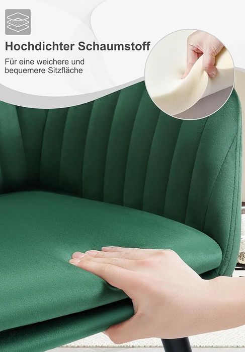 NOU Set 2 fotolii, verde smaragd