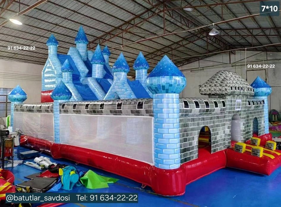 Batut, Батуты, Надувной батут, Atraksion, Аттракцион sotiladi