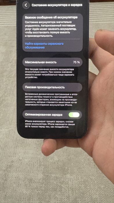 iPhone 13 pro 256gb 75%