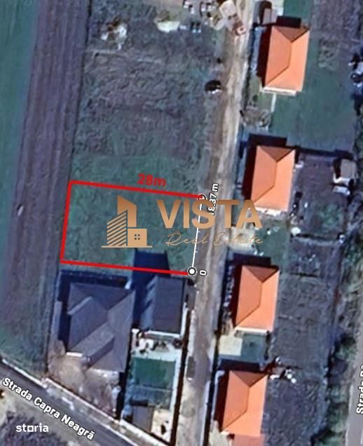 Teren de casa, 500mp, 18ml, P+1+M, utilitati - Stupini, Brasov