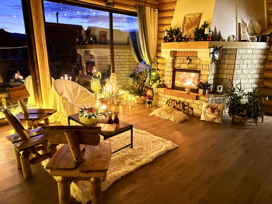 Cabana de inchiriat cu ciubăr si saună.Liber de Crăciun si de Revelion !