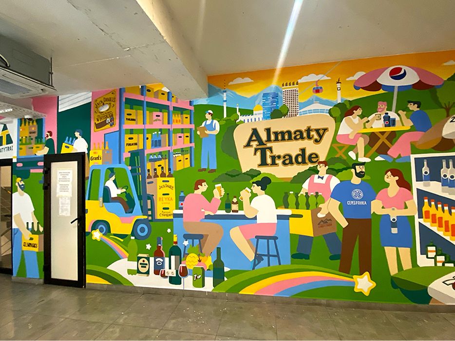 Мурал, граффити, росписи стен