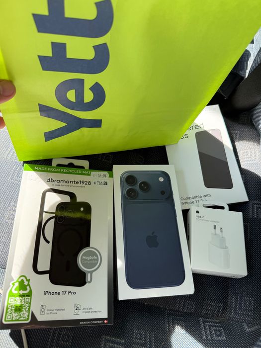 iPhone 17pro 256gb НОВ-НЕРАЗОПАКОВАН 36месеца гаранция