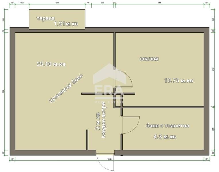 Продава се Двустаен апартамент в Варна, Кайсиева градина - 53 кв.м за 789 €/кв.м - Снимка #6