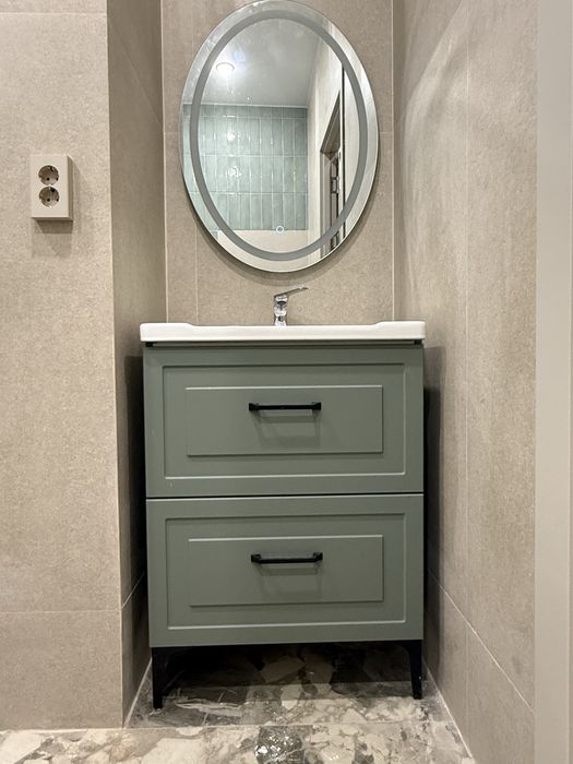 Тумба с раковиной (без смесителя)