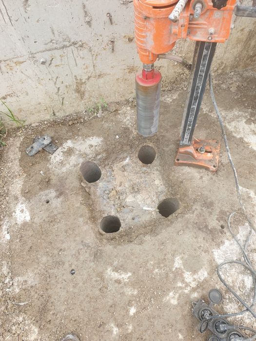 Алмазное бурение, сверление