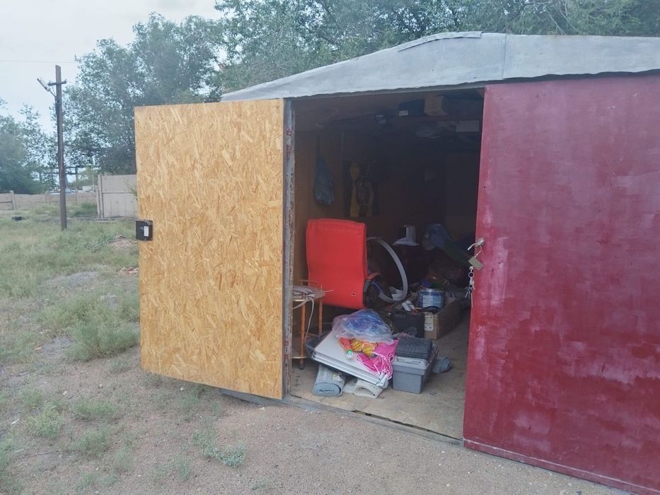 Металлический гараж