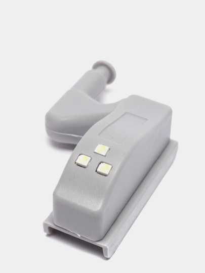 Светодиодная подсветка, фонарик для шкафа на петли + батарейка