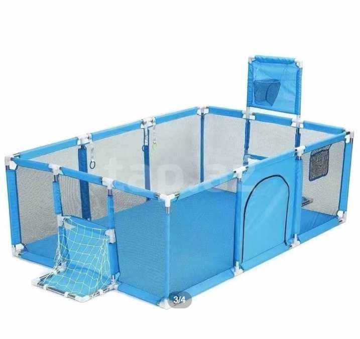 Манеж с 50 шт шариками Размер сетка-66х190х129 см Доставка бесплатно