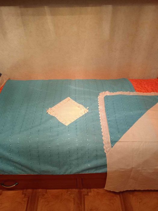 Комплект для новорождённого , пододеяльник и уголок  1000т