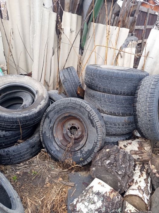 Шины б/у, по 1500 тенге,