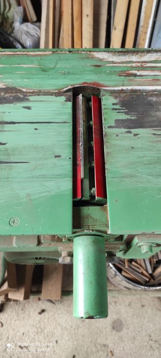 Абрихт в отлично техническо състояние с ширина на ножа 220 мм.,Трифазе